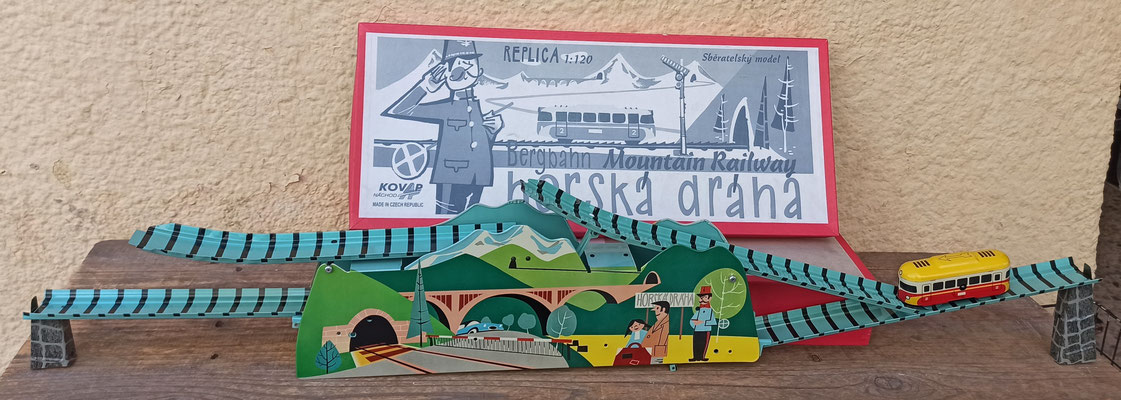 Mountain railroad checo Kovap. Ref 816. 120x14x5