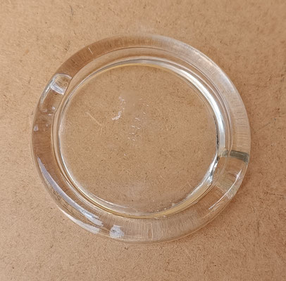 Cenicero cristal. 8x1