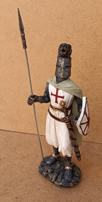 Caballero medieval resina. Ref 48832. 24x10x7