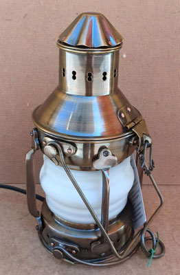 Farol de sondeo latón viejo. Ref 541005L. 26x14 diámetro