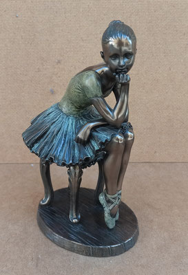 Bailarina ballet resina. Ref WU73966. 20x12x8