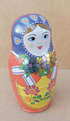 Matrioska hojalata. Ref 1655. 17 cms