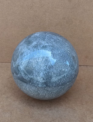 Luna giratoria con luz. Ref 40912. 15 cms diámetro 