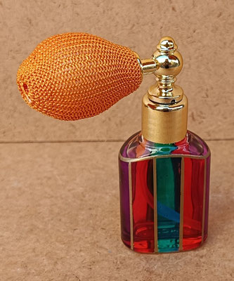 Perfumera cristal Zecchin style Murano. Hecho en Italia. 8x3x2 