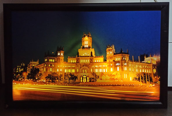 Cuadro luz Palacio de Correos. 65x45