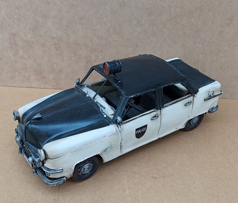 Coche policía. Ref 1374. 16x36