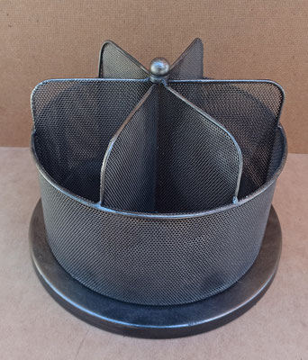 Cubertero giratorio metal. Ref 10272. 18x25