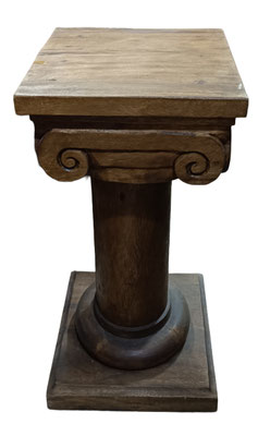 Columna madera maciza. Origen Tailandia. 76x37