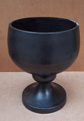 Copa metal. Ref 441030. 25x19. Pareja disponible