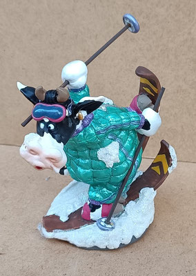 Parastone. Colección So'vache. Vaca ski. Ref SOV03. 13x13x8