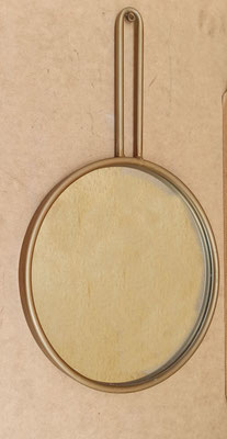 Espejo pared metal. Ref 104202. 50x30x2,5