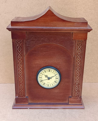 Reloj madera. Ref 208928. 34x24x8