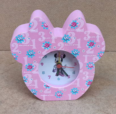 Despertador Minnie Mouse. Ref 31299. 12x12x4