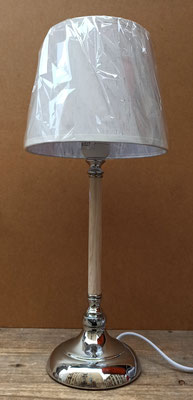 Lámpara madera y metal. Ref 57578. 42x11. 