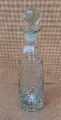 Frasco cristal. Ref 3064. 20x5