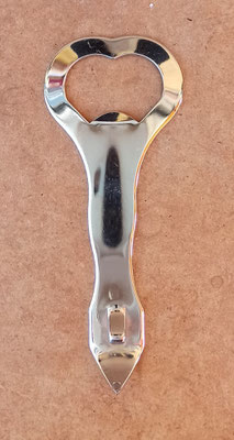 Abrebotellas metal. 10x4