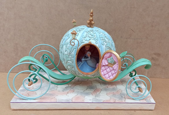 Carruaje de Cenicienta con luz. 