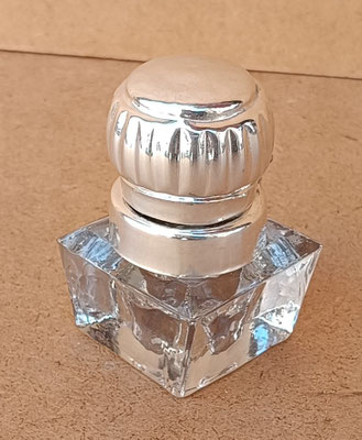 Tintero cristal. Ref 1224803. 8x10,5 