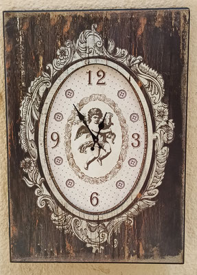 Reloj madera