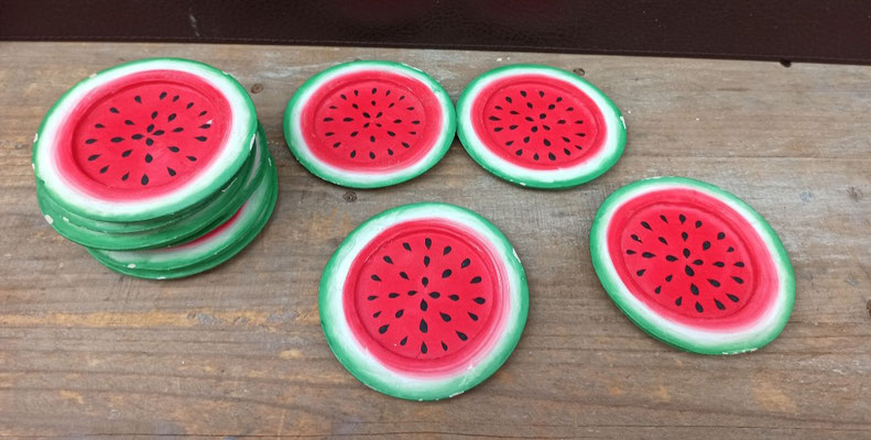 Posavasos de madera 10 unidades