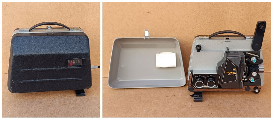 Proyector Super 8 Raynox DU707A. Ref GOY. 26x15x26
