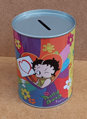 Hucha Betty Boop metal. Ref 6824. 11,5x8,5