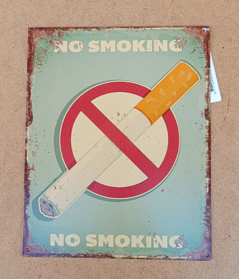 Chapa no smoking. Ref 6Y5092. 25x20