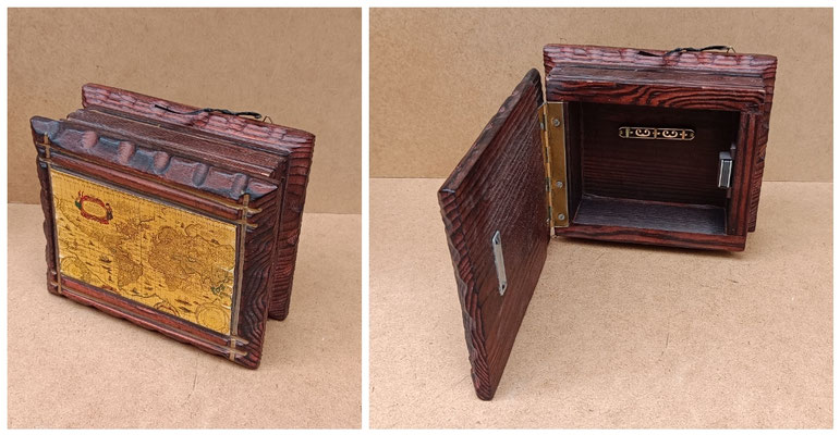 Guardallaves madera. Ref 17335. 21X17,5X9