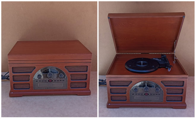 Radio/CD/vinilo/cassette Crosley. Ref 108846. 47x34x26