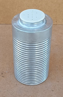 Polvera talco aluminio. Ref CAR 24/087. 10X5,5