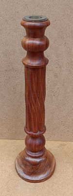 Portavelas madera. Ref WA215. 35x10. Pareja disponible 