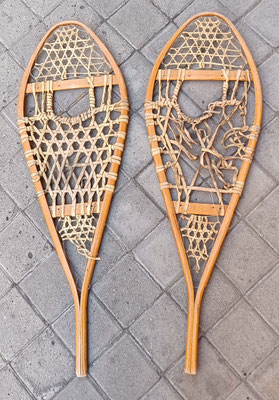 Raquetas de nieve canadienses. 106x35