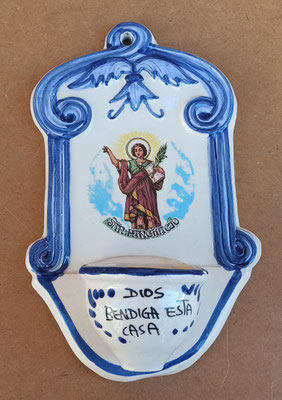 Benditera cerámica. 24x15x7