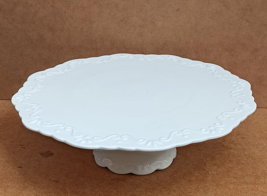 Porta tarta porcelana. Ref 6313801. 10x30