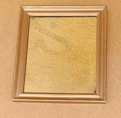 Espejo madera. 34X30