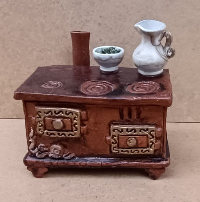 Cocina cerámica Cebrián. 13x14x12