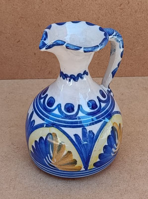 Jarra vintage cerámica. 11x7