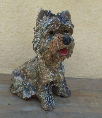 Figura westie resina. Ref 268039. 30x25x15