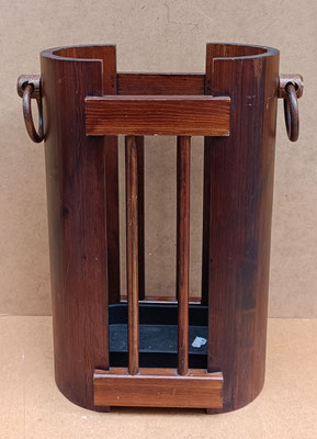 Paragüero/bastonero madera. 47x35x20
