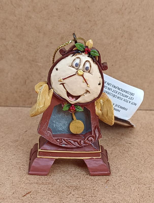 Cogsworth adorno árbol de navidad. Ref A21429