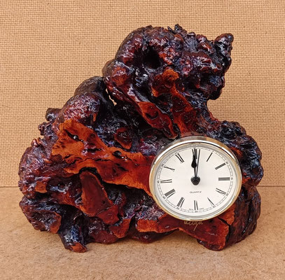Reloj raíz de roble. Ref 54. 20x20x6