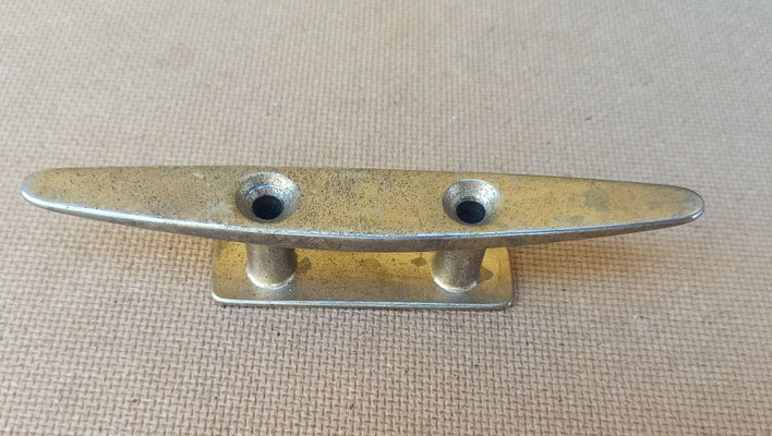 Perchero metal barco. 15x2x3