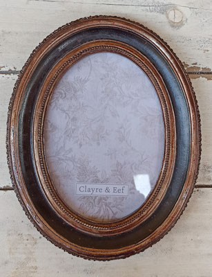 Portafotos oval resina. Ref 2F0469. 13x18