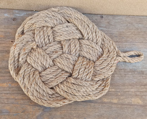 Salvamanteles cuerda. Ref 529034. 26,5x21