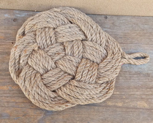 Salvamanteles cuerda. Ref 529034. 26,5x21
