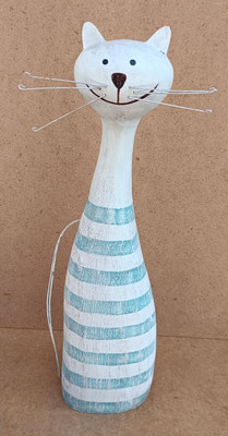 Gato madera. Ref A170020. 38x10x6