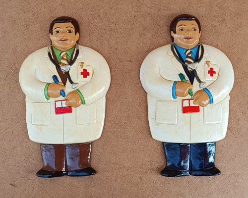 Doctor cerámica para pared. Ref 692. 25x14