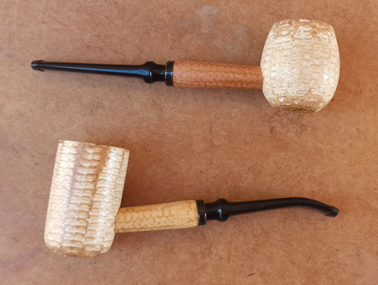 Pipas de maíz Washington Missouri Meerschaum Co. Hechas en USA