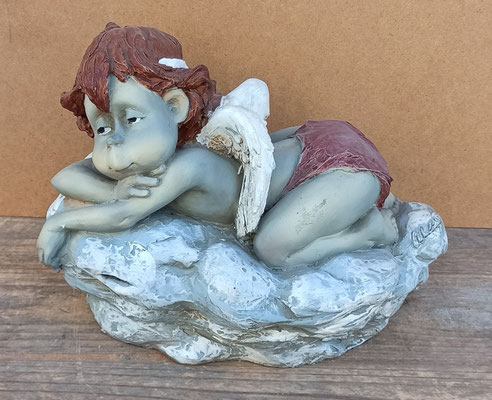 Paor. Ángel caja en nube. Ref 475. 19x30x19
