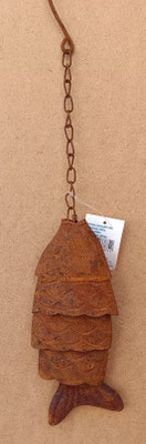 Campana pez hierro. Ref 33874. 28x9x4